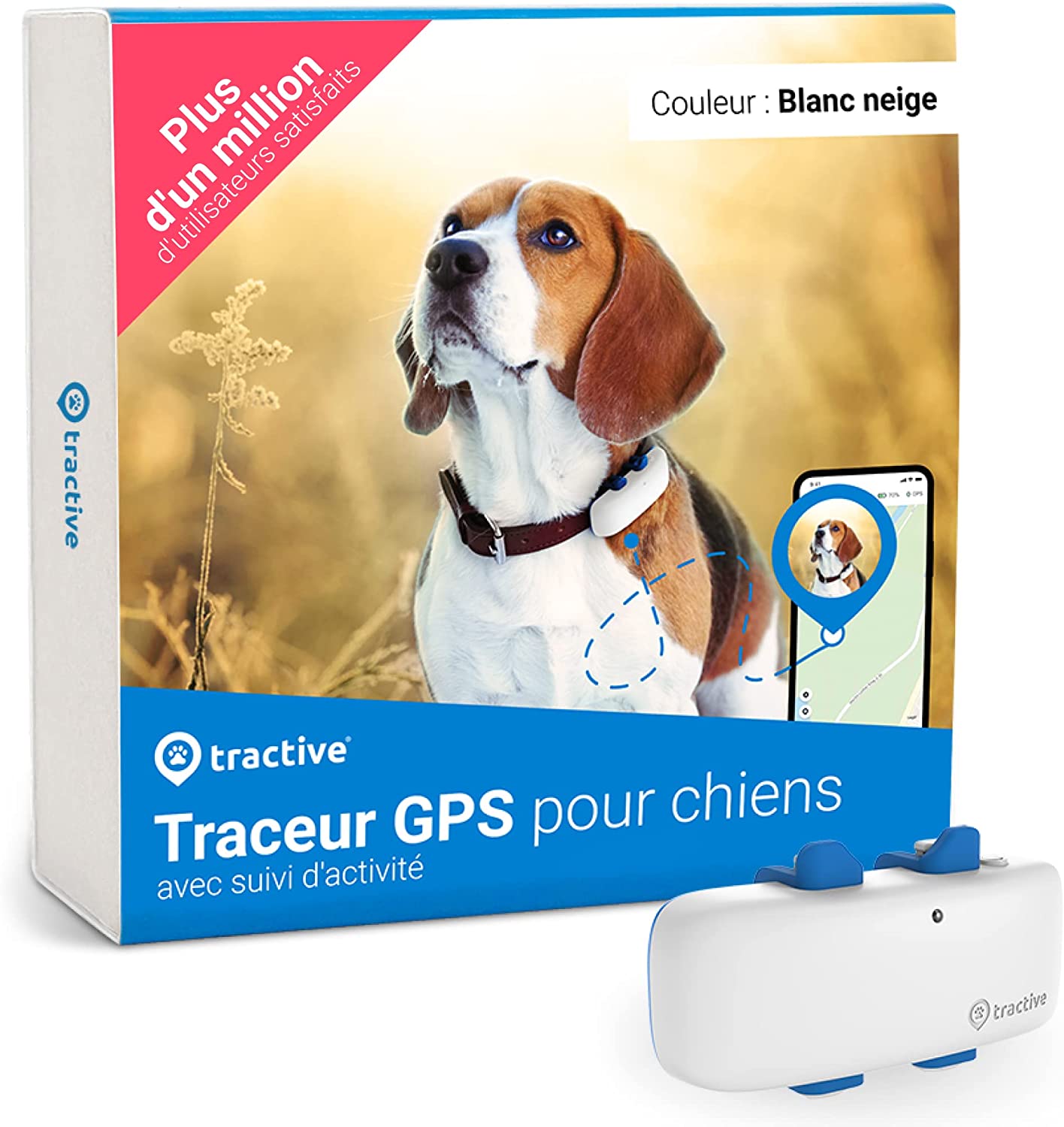 Tractive traceur GPS pour chien