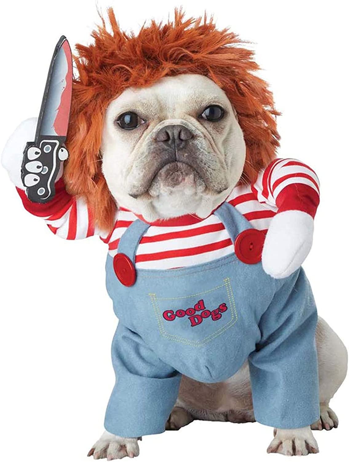 halloween costume chucky pour chien